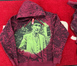 Supreme Burroughs Hoodie Burgundy SS16