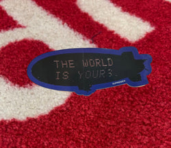 Supreme Scarface Blimp Sticker