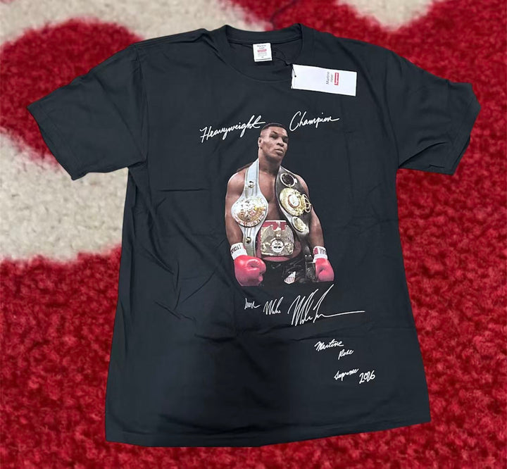 Supreme Martin Rose Mike Tyson Tee Black FW26