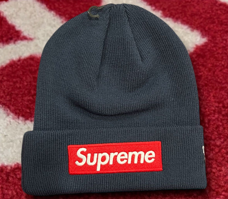 帽子 Supreme Hearts Beanie Navy FW24 帽子 Supreme Hearts Beanie 24aw Supreme Hearts Beanie Black - FW24