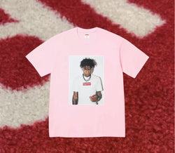 Supreme NBA Youngboy Tee Light Pink FW23