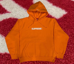Supreme Motion Logo Hooded Sweatshirt Orange SS23
