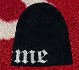 Supreme Old English Printed Beanie Black SS26