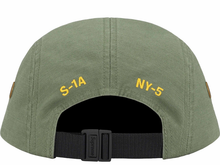 Supreme military camp cap olive sales