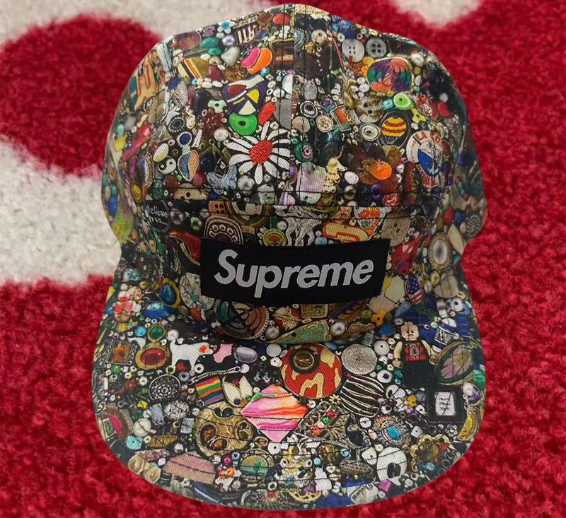 Supreme Mike Kelley Camp Cap Multicolor SS26 – UniqueHype