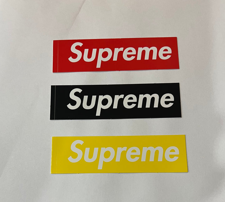 Supreme Mini Logo Sticker Set of 3