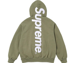 Supreme Satin Applique Hooded Sweatshirt FW23