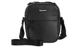 Supreme Leather Shoulder Bag Black FW23