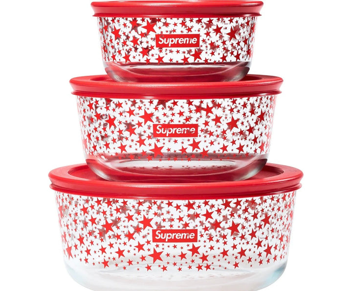 Supreme Pyrex Bowls (Set of 3) FW23