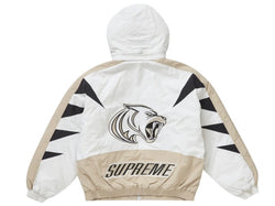 Supreme Wildcat Sideline Puffer Jacket Grey FW23