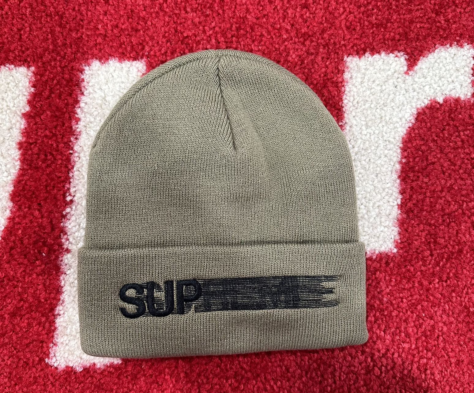 【新品】Supreme Motion Logo Beanie モーションロゴ Supreme Motion Logo Beanie 20ss シュプリーム モーションロゴ