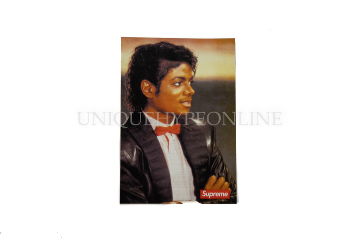 Supreme Michael Jackson Sticker SS17