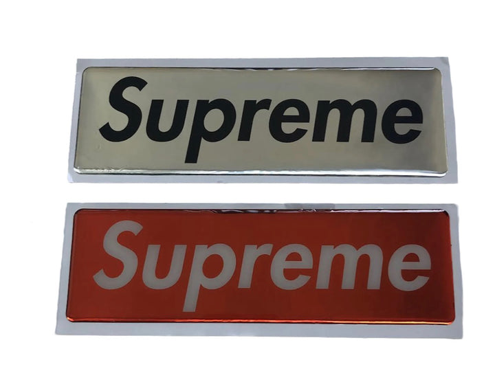 Supreme Plastic Box Logo Sticker Set