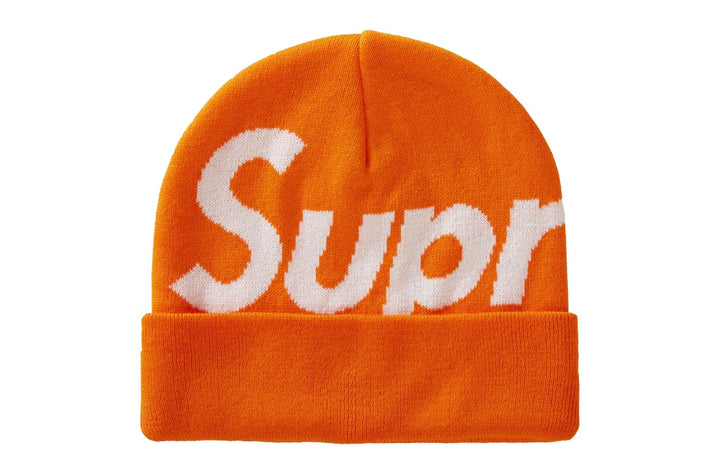 Supreme Big Logo Beanie Orange FW20 – UniqueHype