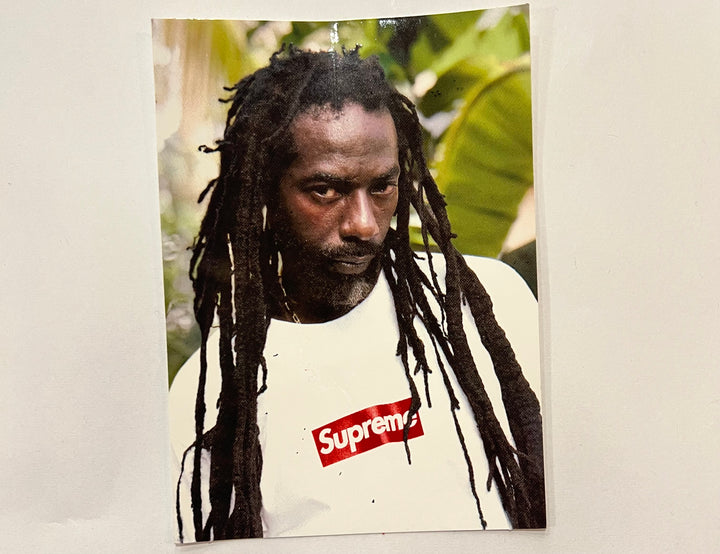 Supreme Buju Banton Sticker