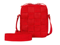 Supreme Woven Shoulder Bag Red SS23