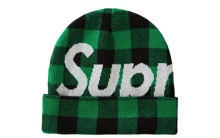 Supreme Big Logo Beanie Green FW20