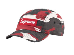 Supreme Layered Camo Camp Cap Red SS23