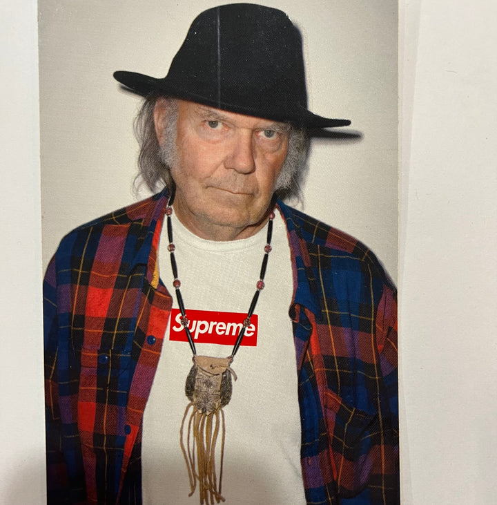 Supreme Neil Young Sticker