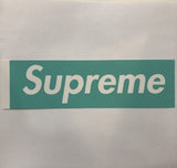 Supreme x Tiffany & Co Box Logo Sticker