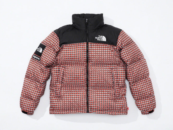 Supreme x The North Face Studded Nuptse Jacket Red SS21