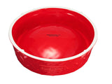 Supreme Diamond Plate Dog Bowl Red SS23