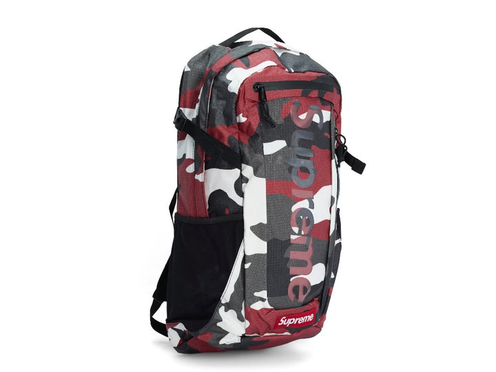 Supreme Backpack Red Camo SS21