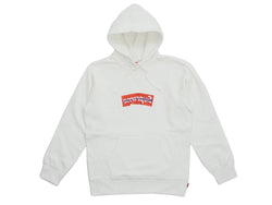 Supreme x Comme des Garcons SHIRT CDG Box Logo Hooded Sweatshirt White SS17