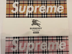 Supreme x Burberry Sticker SS22