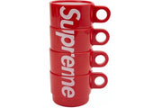 Supreme Stacking Cups (Set of 4) SS18 Red
