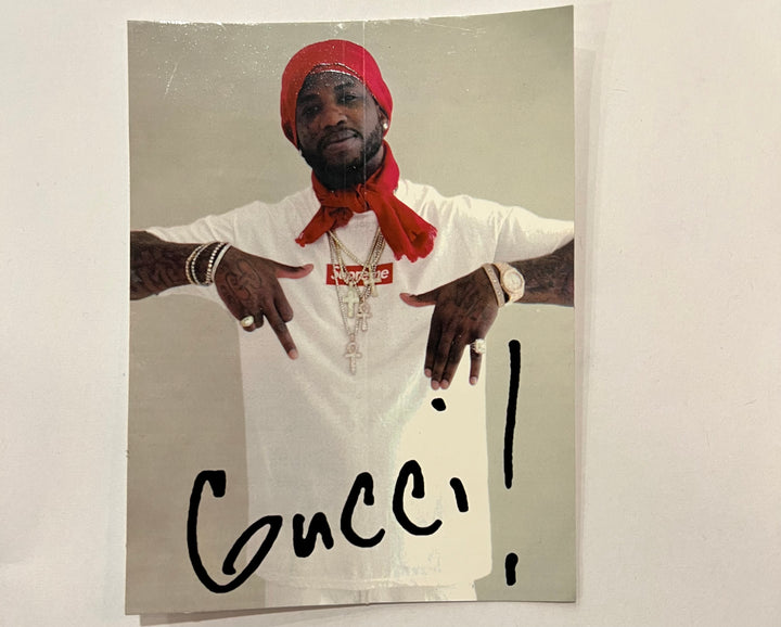Supreme Gucci Mane Sticker