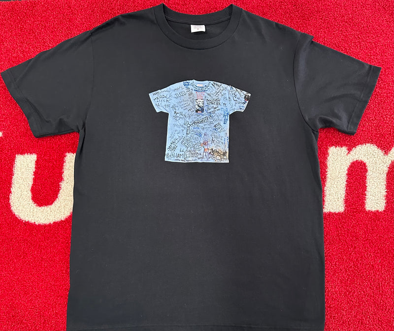 Supreme 30th Anniversary First Tee Black – UniqueHype