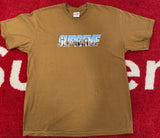 Supreme Gotham Tee Light Brown