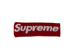 Supreme New Era Big Logo Headband FW18 Red