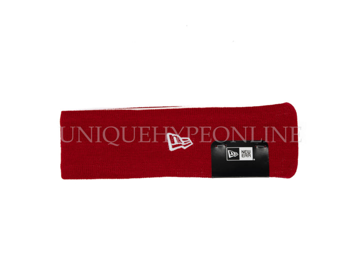 Supreme New Era Big Logo Headband FW18 Red – UniqueHype