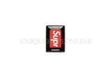 Supreme Logo Zippo Red SS18