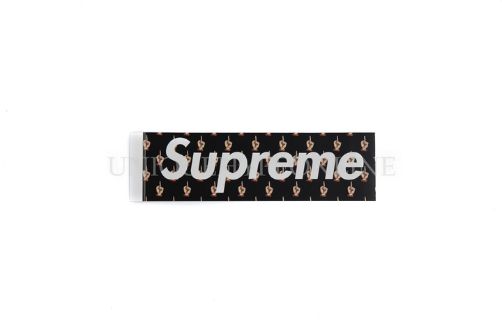 Supreme Undercover Box Logo Sticker Black