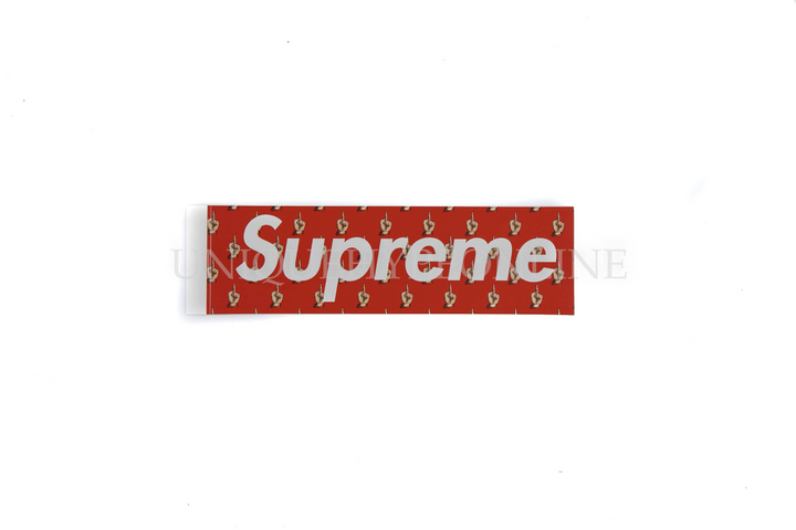 Supreme Red Box Logo Sticker