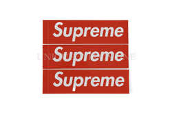 Supreme Red Box Logo Sticker Set