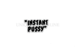 Supreme Instant Pussy Sticker White