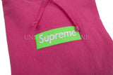 Supreme Box Logo Hooded Sweatshirt Magenta FW17