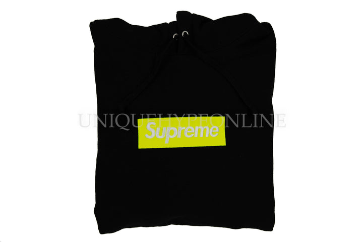 Supreme Box Logo Hooded Sweatshirt - Black