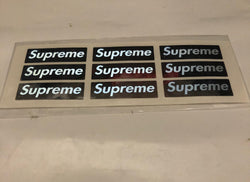 Holographic Mini Box Logo Sticker