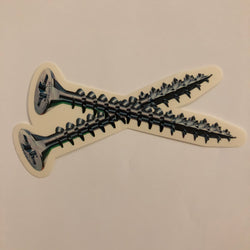 Supreme Screw Sticker