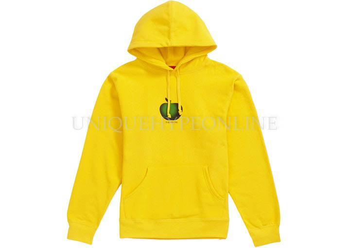Supreme Apple Hooded Sweatshirt SS19 – UniqueHype