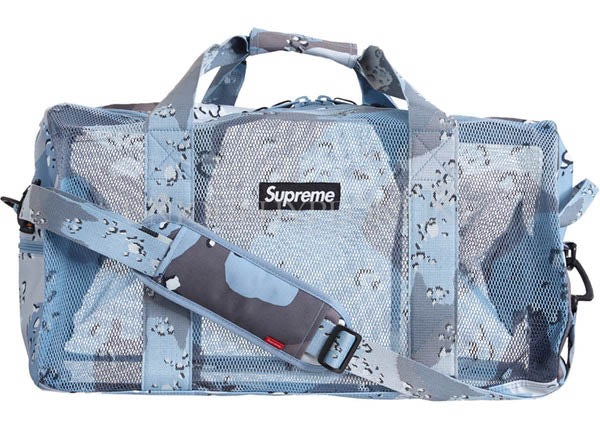 Supreme Big Duffle Bag Black S/S 20