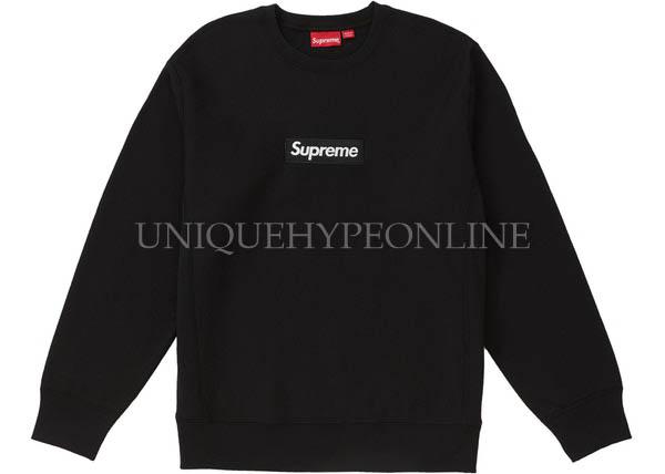 Supreme Box Logo Crewneck Black FW18