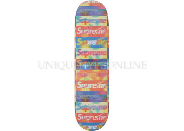 Supreme 20th Anniversary Box Logo Skateboard Deck Multi – THE FIX