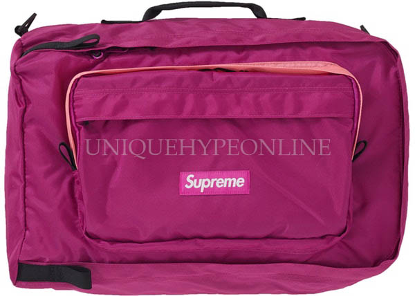Supreme Duffle Bag Magenta FW19