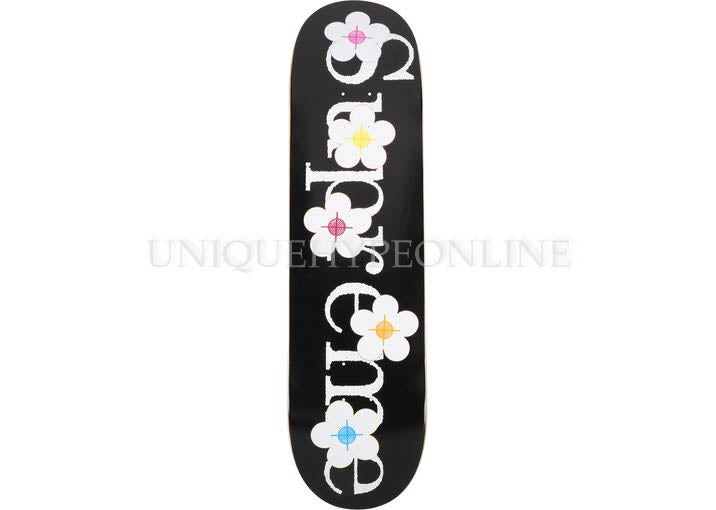 Supreme Flowers Deck Black SS17